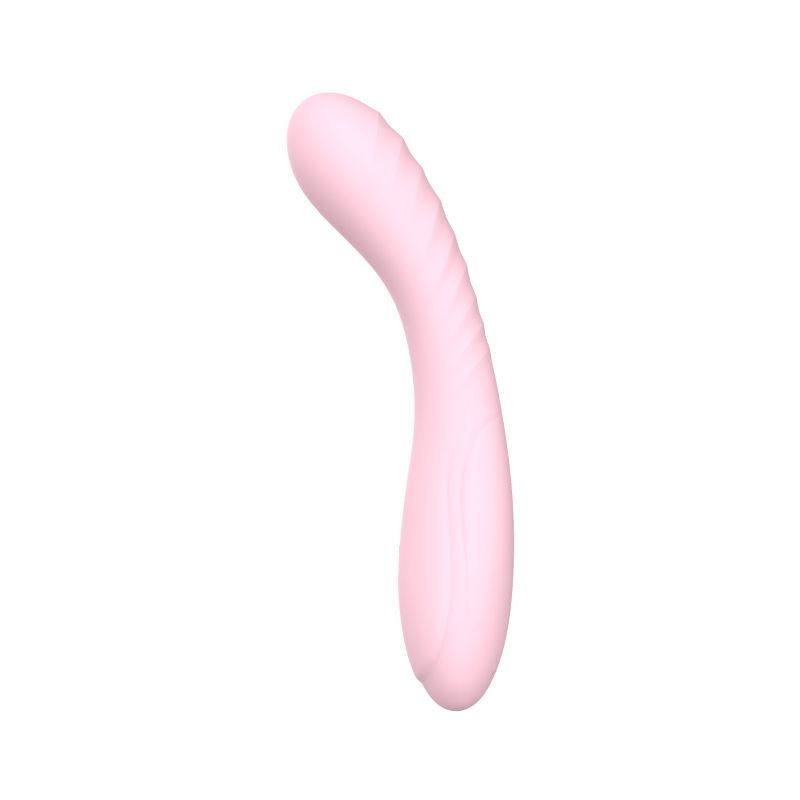 Maya Curve Silicon Vibrator Pink