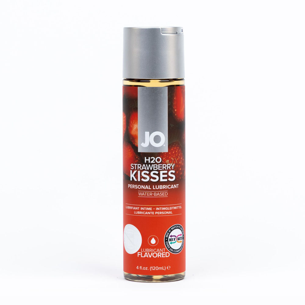 JO H2O Strawberry Kisses Lube - 120 mL
