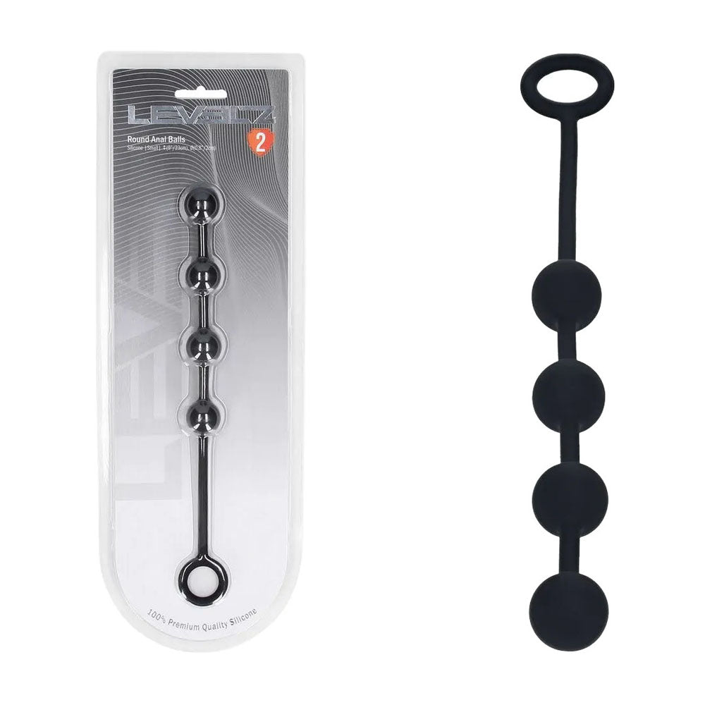 LEVELZ Round Silicone Anal Balls - S - 20mm