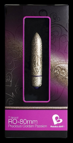 RO-80mm Coloured Gold Bullet