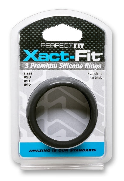 Xact-Fit Silicone Rings X-Large 3 Ring Kit