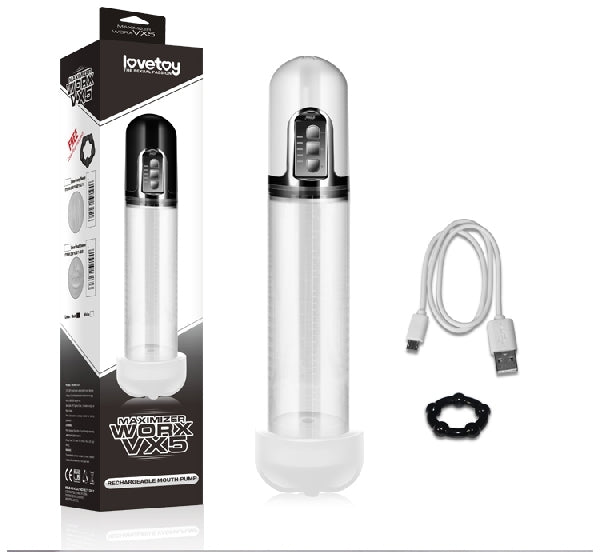 Maximizer Worx VX5 Rechargeable Pump White