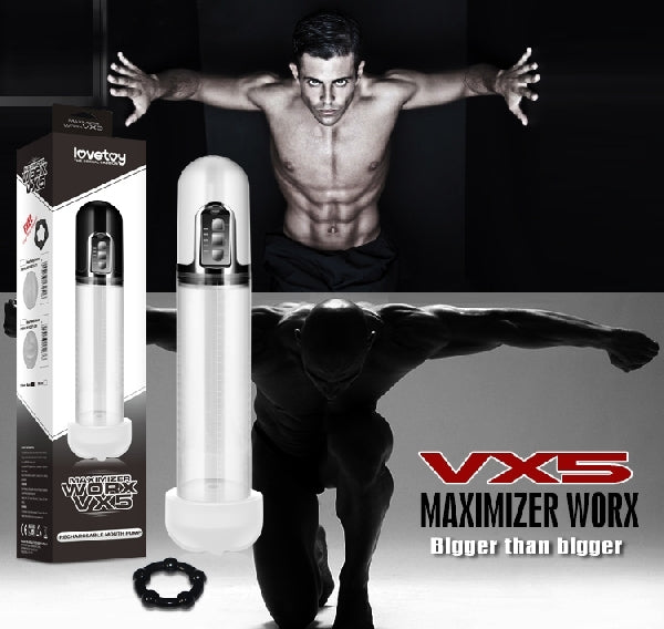 Maximizer Worx VX5 Rechargeable Pump White