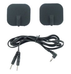 Zeus Deluxe Black Electro Pads 2-Pack