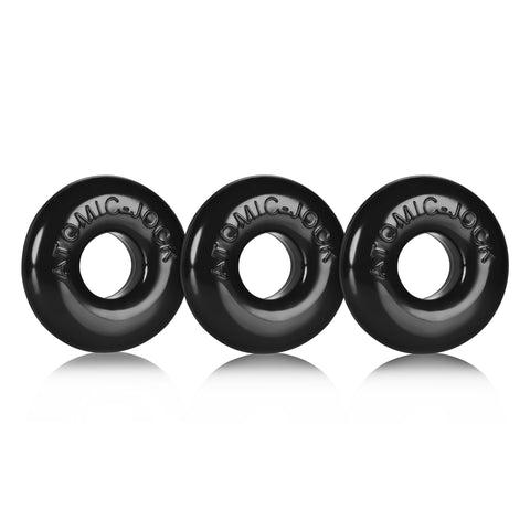 Ringer 3 Pack Of Do Nut 1 Small Black