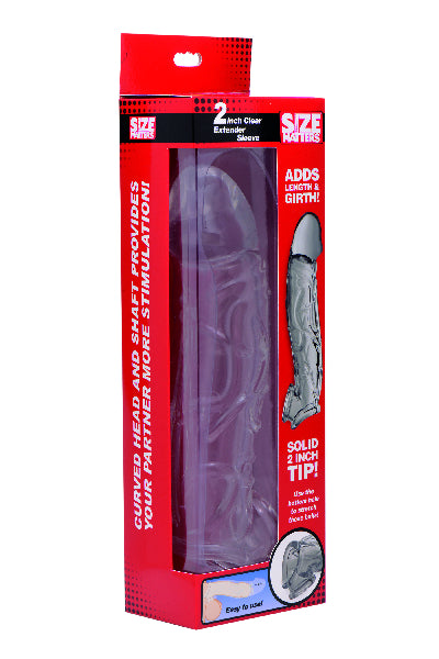 2 Inch Extender Sleeve Clear