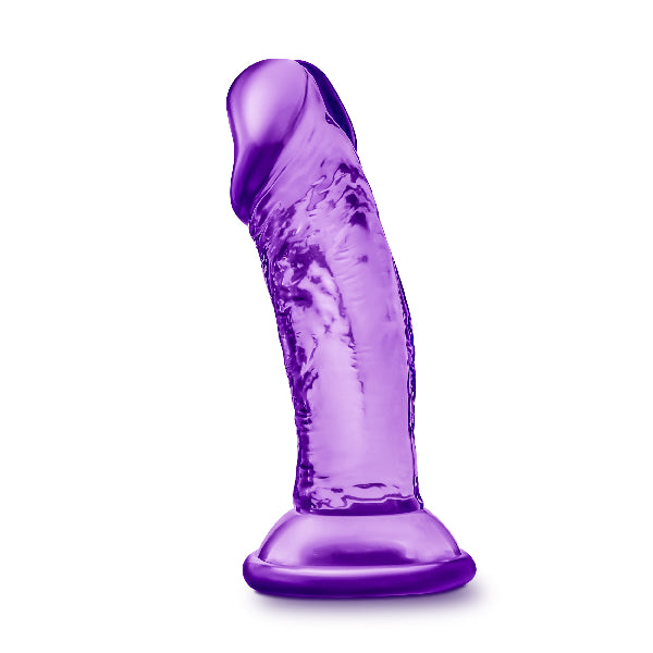 B Yours Sweet N Small Dildo with Suction Cup 4in Purple