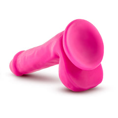 Au Natural Bold Delight 6in Dildo Pink