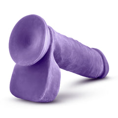 Au Natural Bold Hero 8in Dildo Purple