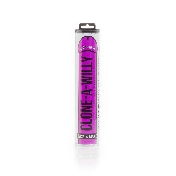 Clone a Willy Neon Silicone Purple