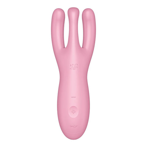 Satisfyer Threesome 4 Connect App Layon Vibrator Pink