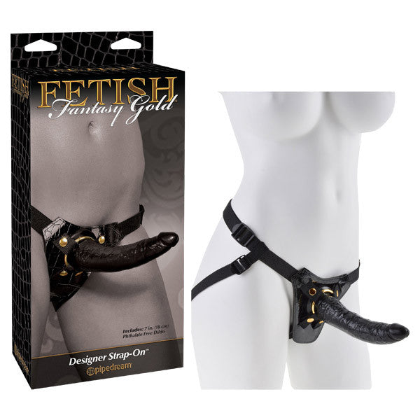 Fetish Fantasy Gold Designer Strap-On