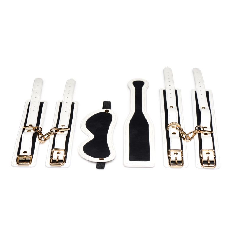 Kink In the Dark Glowing Bondage Set Flouro Green