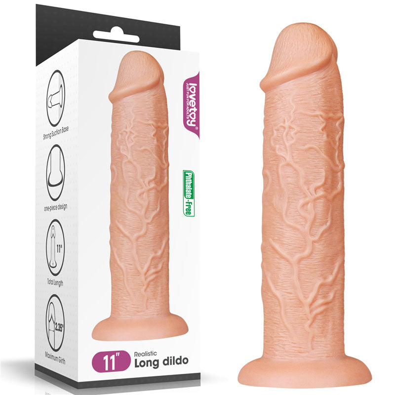 King Size 11'' Realistic Dildo