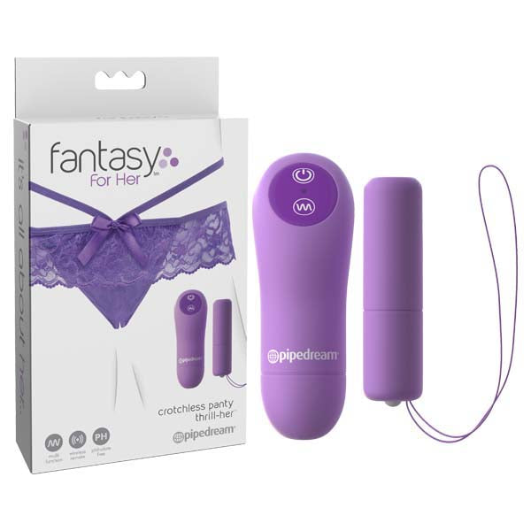 Fantasy For Her Crotchless Panty Thrill-Her