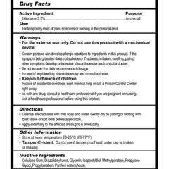 Numb Desensitizing Water Based Lubricant with Lidocaine