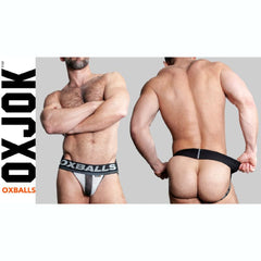 Oxballs Airmesh Swagger Jockstrap Ice White