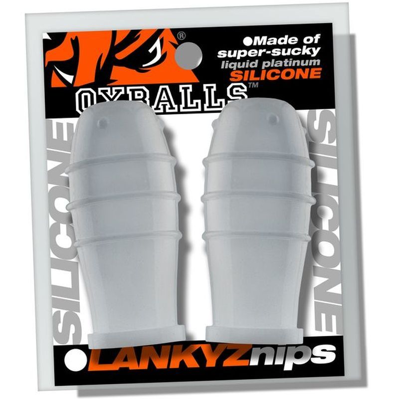 Lankyz Silicone Nipsuckers Clear