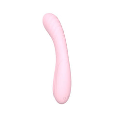 Maya Curve Silicon Vibrator Pink