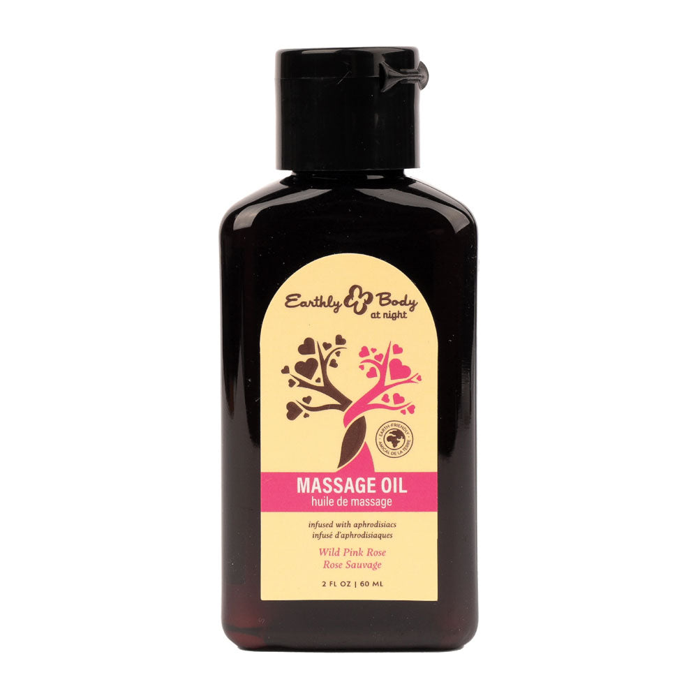EB Hemp Seed Massage Oil WILD PINK ROSE - 60 ml