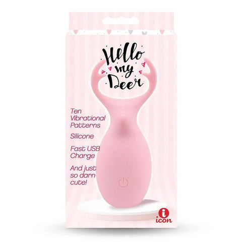 Buzzy Buddy, Hello My Deer - Pink