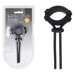 LEVELZ Wide Detachable Lasso Cock Ring - Black