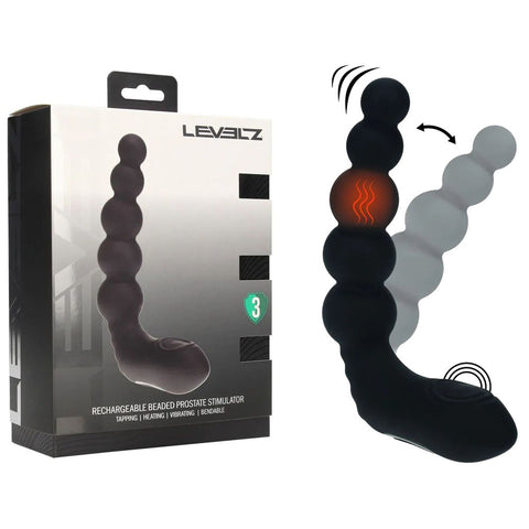 LEVELZ Rechargeable Beaded Prostate Massager