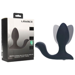 LEVELZ Vibrating & Rotating Anal Plug with Ball Stimulator