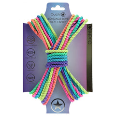 OUCH! Bondage Rope - 10 M - Multicolour 2