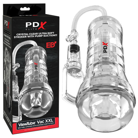PDX Elite ViewTube Vac XXL Pump Stroker