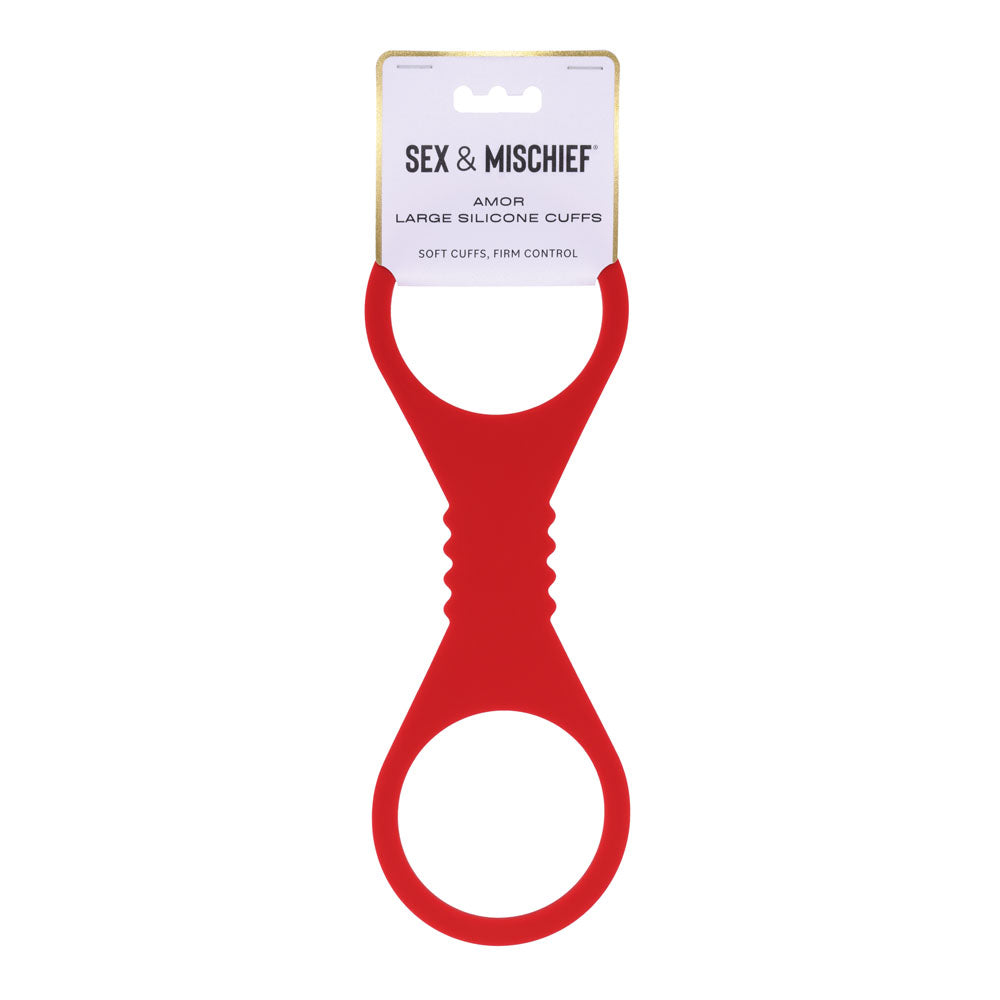 Sex & Mischief Amor Large Silicone Cuffs