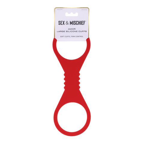 Sex & Mischief Amor Large Silicone Cuffs