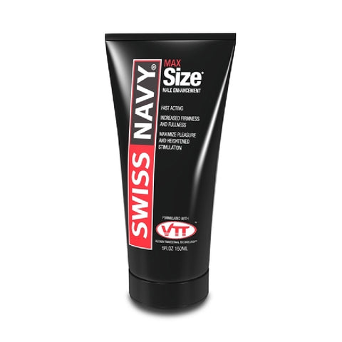 Swiss Navy Max Size Cream 5oz/147ml - Tube