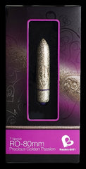 RO-80mm Coloured Gold Bullet