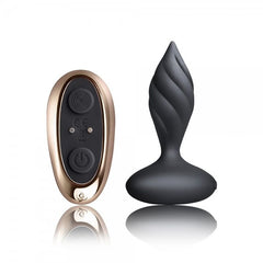 Petite Sensation Desire Butt Plug w Remote Black