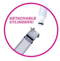 Nipple Pumping System with Dual Cylinders