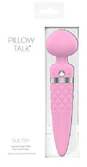 Pillow Talk Sultry Dual Ended Warming Massager Pink