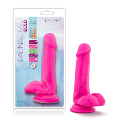 Au Natural Bold Delight 6in Dildo Pink