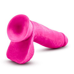Au Natural Bold Pleaser 7in Dildo Pink