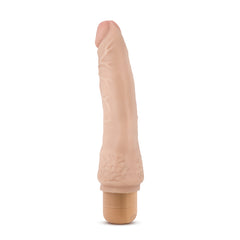 Dr Skin Cock Vibe 7 8.5in Vibrating Cock Beige