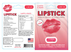 Lipstick Female Libido Single Pill