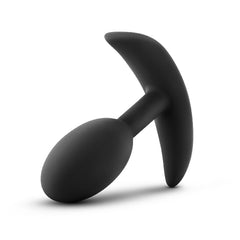 Luxe Wearable Vibra Slim Plug Small Black