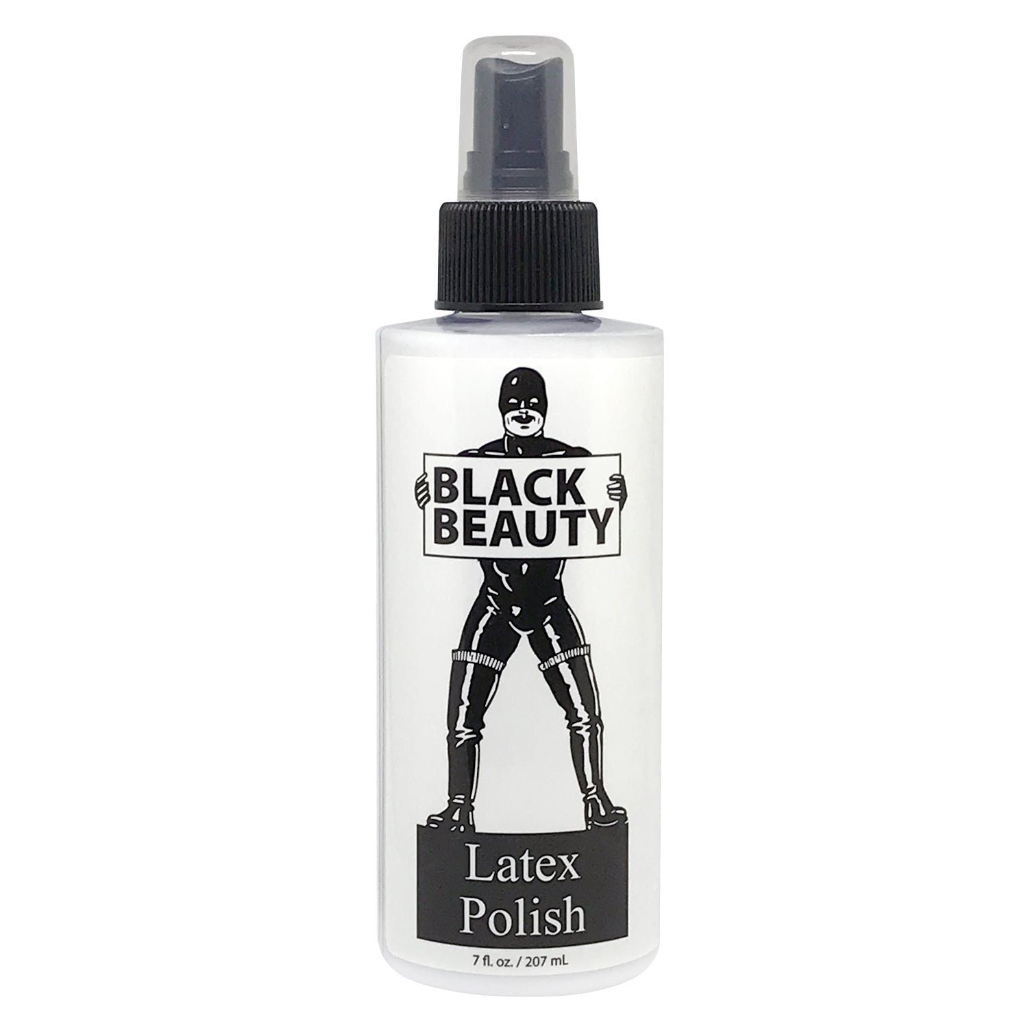 Black Beauty Latex Polish Spray Bottle 8oz/236ml