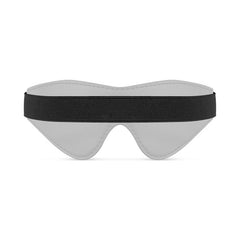 Faux Leather Blindfold Black