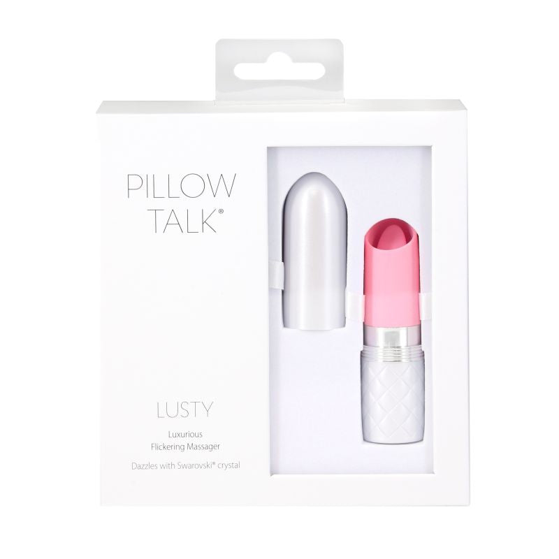 Pillow Talk Lusty Flickering Massager Pink