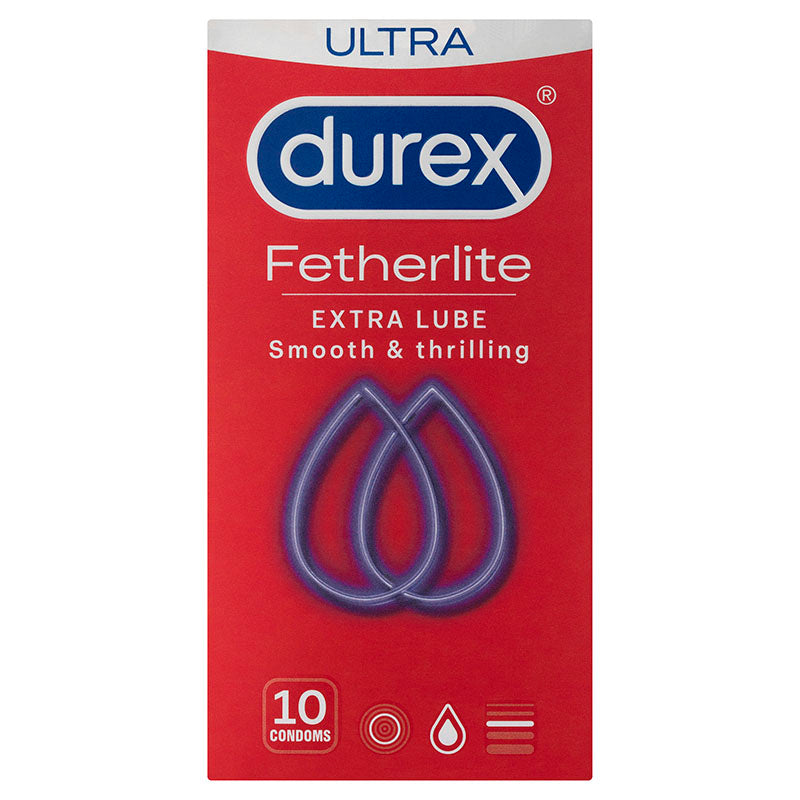 Durex Fetherlite Ultra Extra Lube Condoms