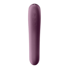 Satisfyer Dual Kiss Wine Red
