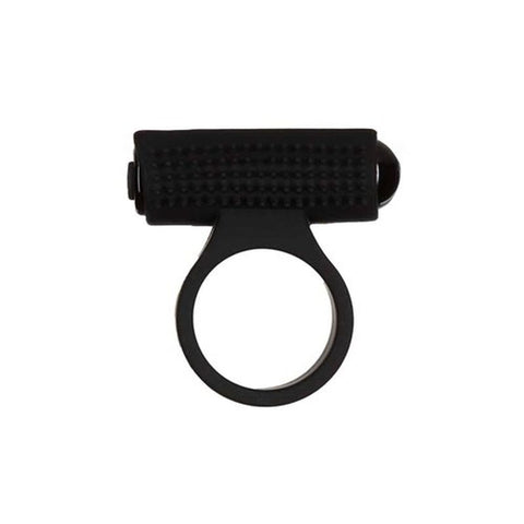 Power bullet Cosmic Cock Ring w Bullet Black