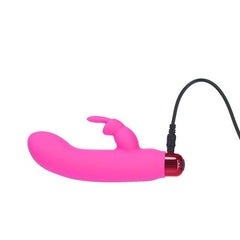 Alices Bunny Rechargeable Bullet w Rabbit Sleeve Pink