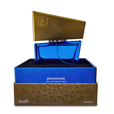 Shiatsu Pheromone Eau De Parfum Men - Dark Blue